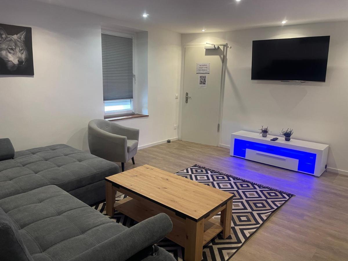 Superbe Appartement au RDC avec cheminée Villerupt Exterior foto